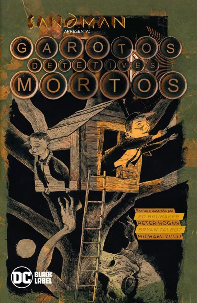 Capa de Sandman Apresenta Vol. 6: Garotos Detetives Mortos