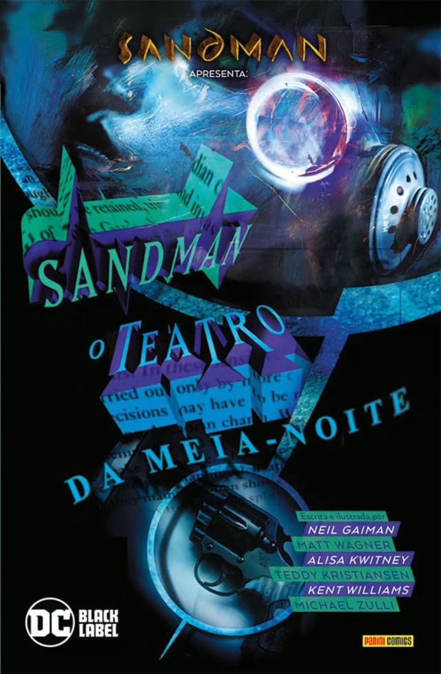 Capa de Sandman Apresenta Vol. 8: Teatro Da Meia-Noite