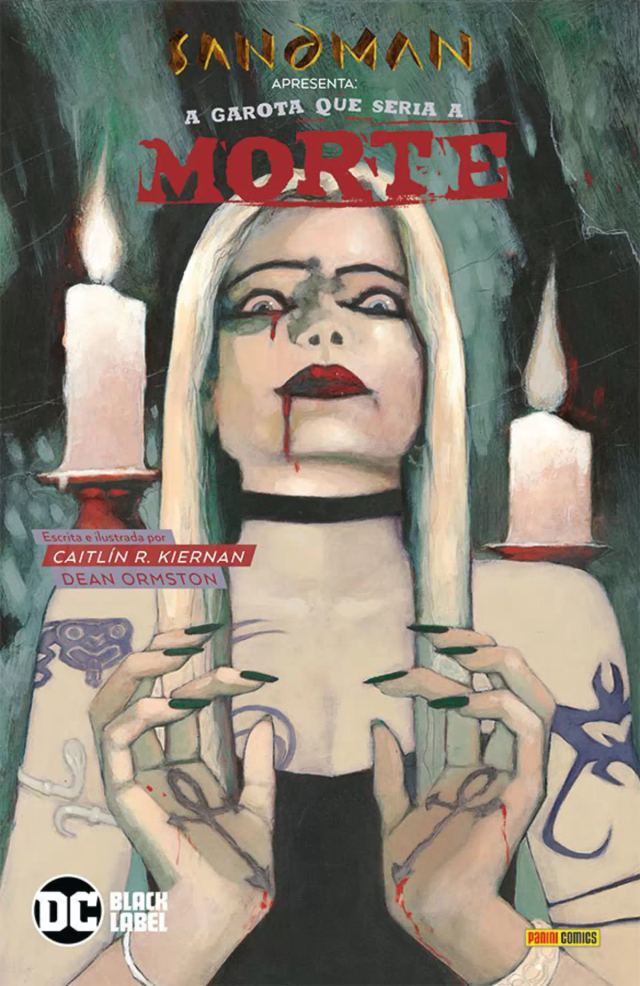 Capa de Sandman Apresenta Vol. 9: A Garota Que Seria A Morte