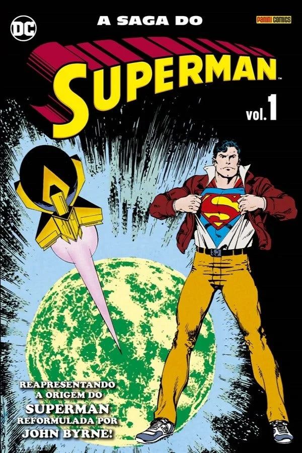 Capa de A Saga Do Superman Vol. 1