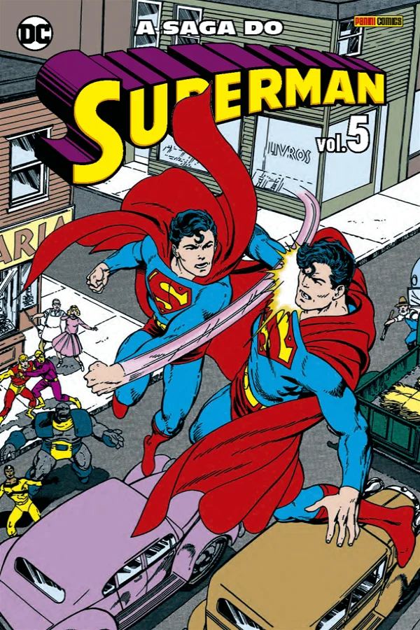 Capa de A Saga Do Superman Vol. 5