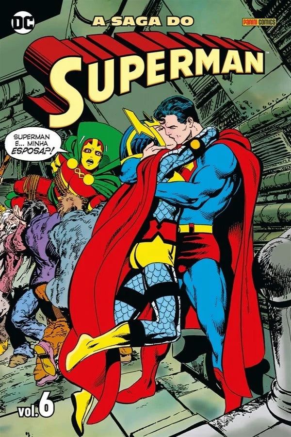 Capa de A Saga Do Superman Vol. 6