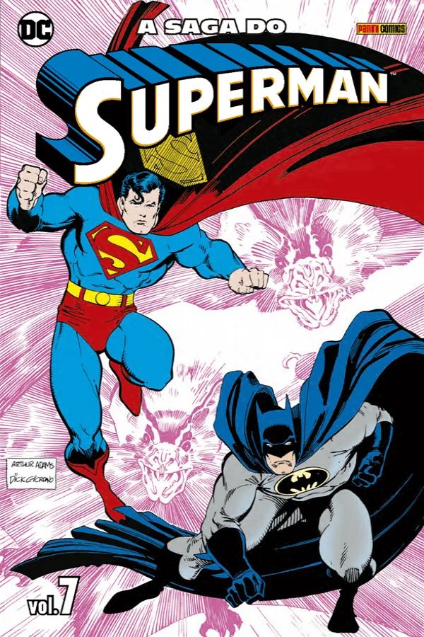 Capa de A Saga Do Superman Vol. 7