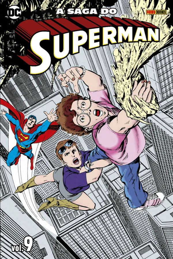 Capa de A Saga Do Superman Vol. 9