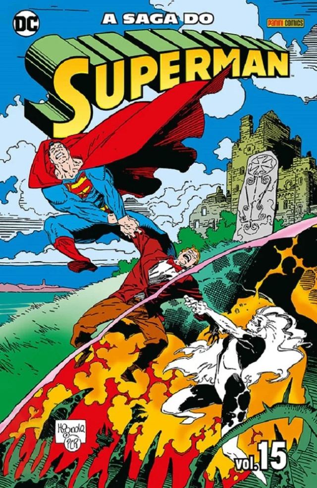 Capa de A Saga Do Superman Vol. 15