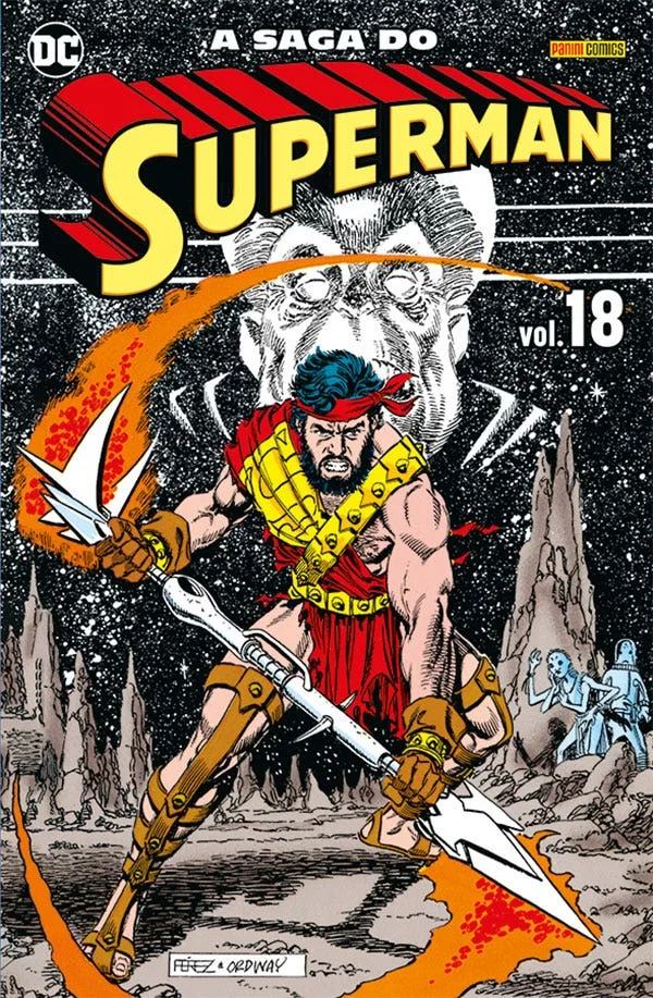 Capa de A Saga Do Superman Vol. 18