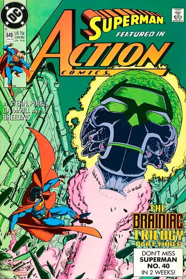 Capa de A Saga Do Superman Vol. 21