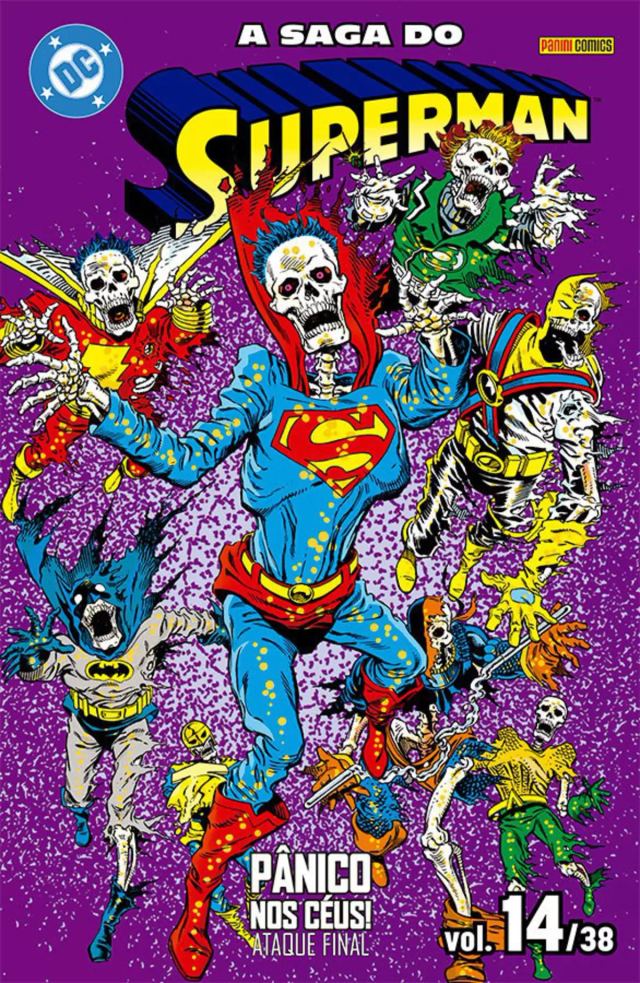 Capa de A Saga Do Superman Vol. 14/38