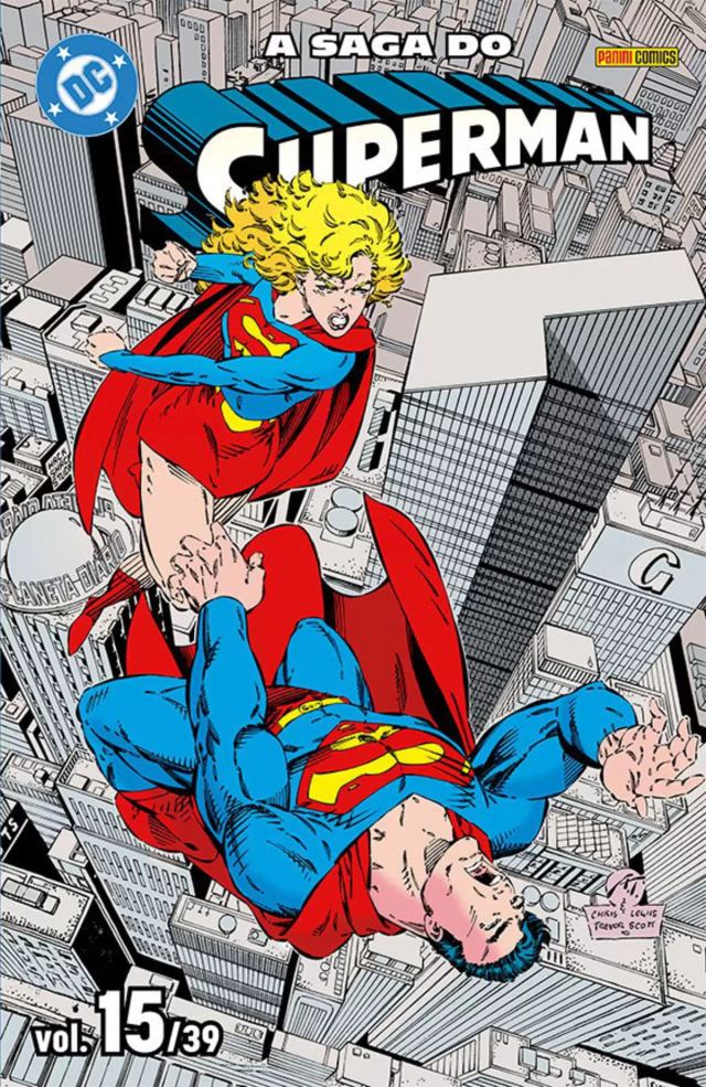 Capa de A Saga Do Superman Vol. 15/39