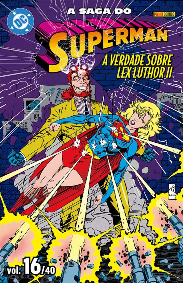 Capa de A Saga Do Superman Vol. 16/40