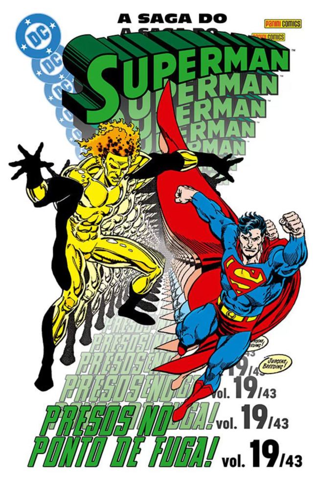 Capa de A Saga Do Superman Vol. 19/43