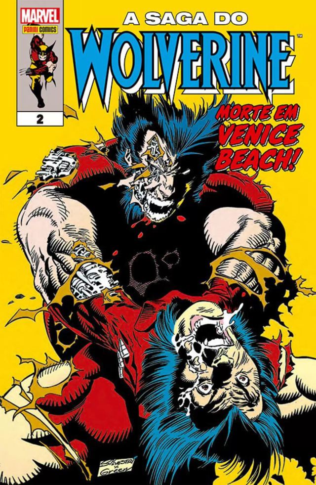 Capa de A Saga Do Wolverine 02