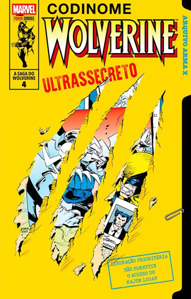 Capa de A Saga Do Wolverine 04