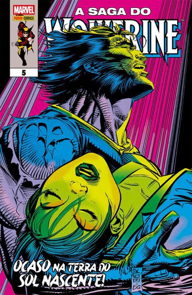 Capa de A Saga Do Wolverine 05