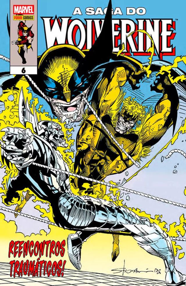 Capa de A Saga Do Wolverine 06
