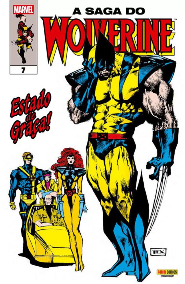 Capa de A Saga Do Wolverine 07
