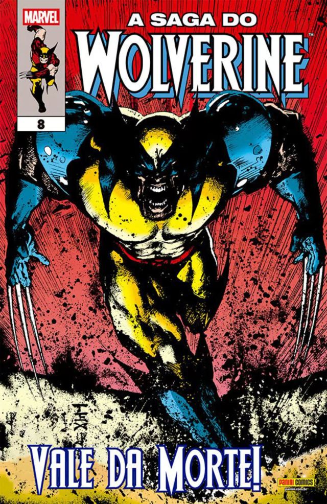 Capa de A Saga Do Wolverine 08
