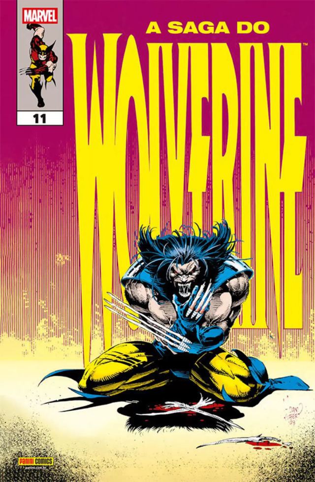 Capa de A Saga Do Wolverine 11