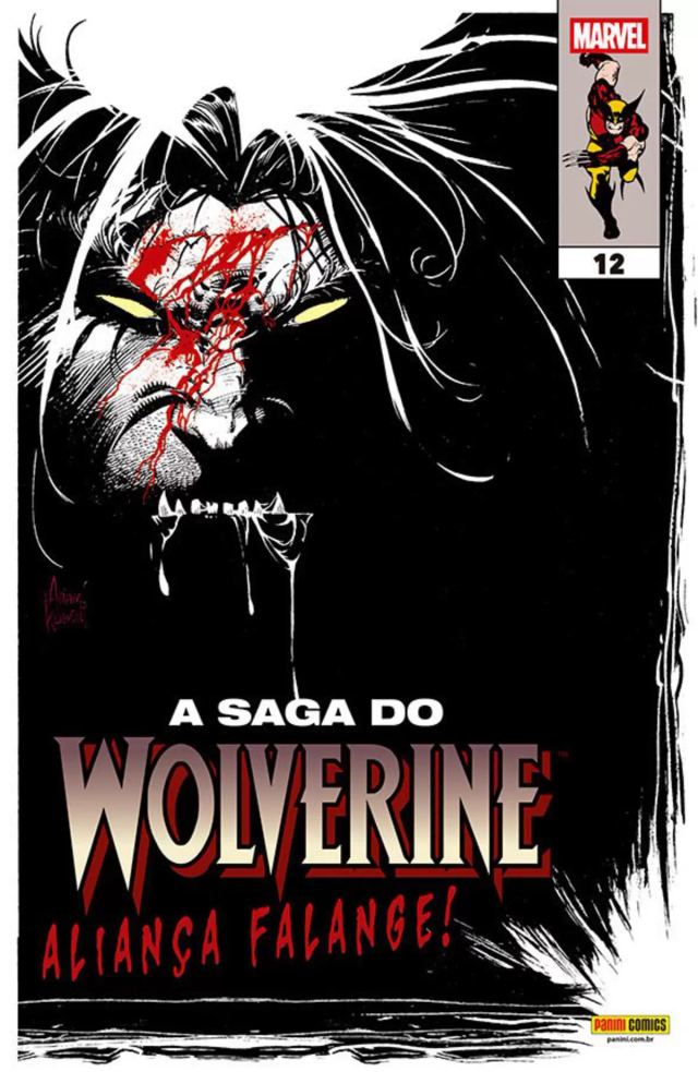 Capa de A Saga Do Wolverine 12