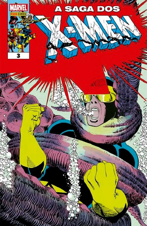 Capa de A Saga Dos X-Men Vol. 3