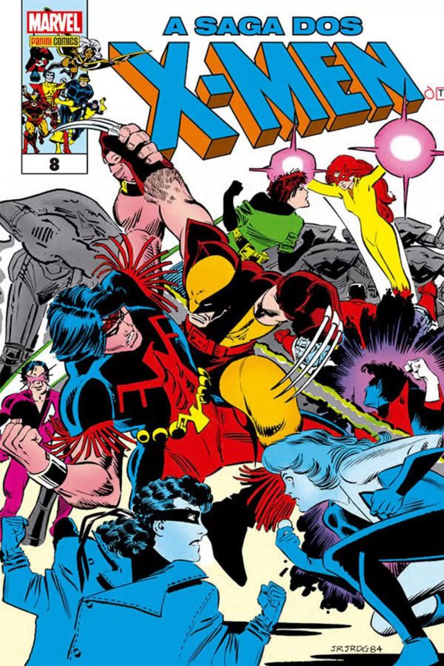 Capa de A Saga Dos X-Men Vol. 8