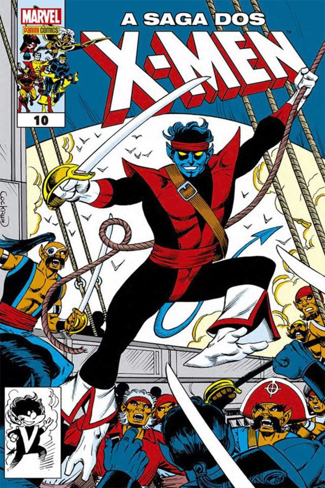 Capa de A Saga Dos X-Men Vol. 10