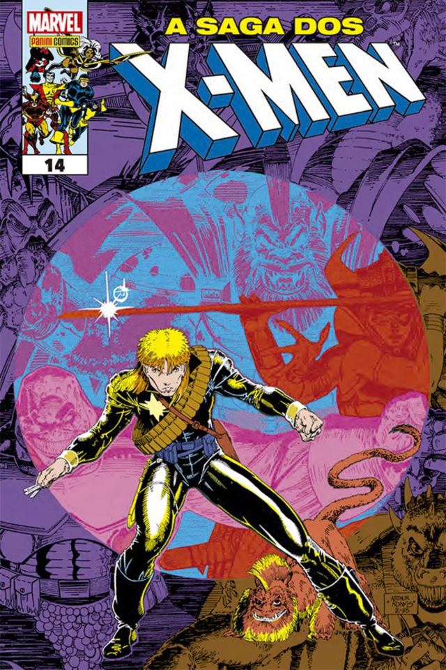 Capa de A Saga Dos X-Men Vol. 14