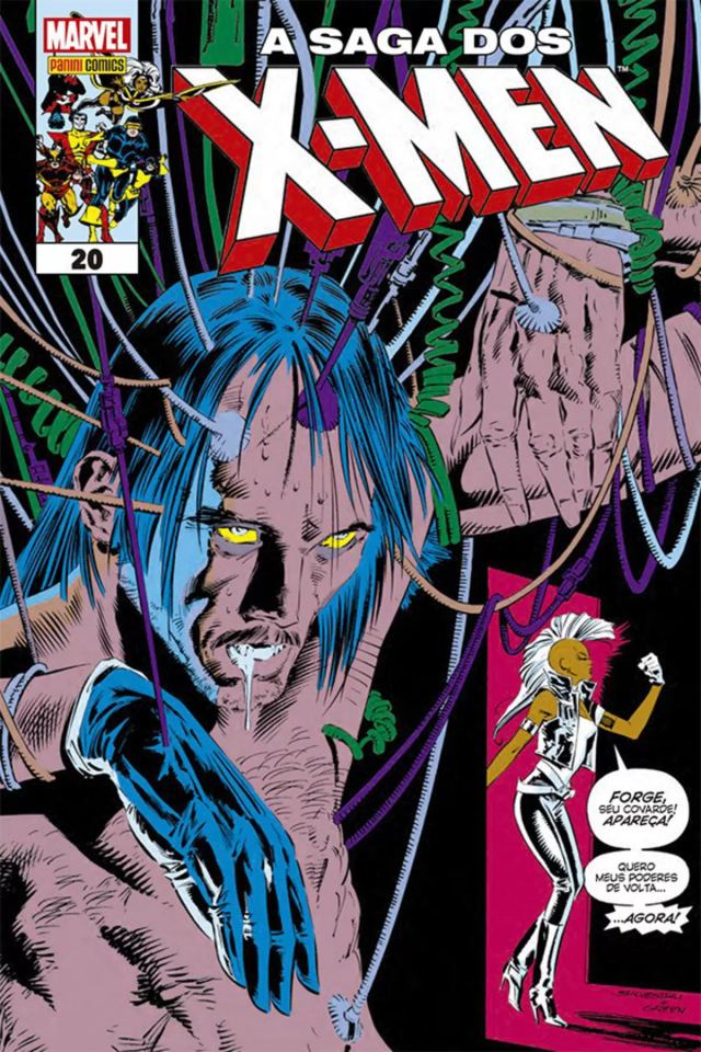 Capa de A Saga Dos X-Men Vol. 20