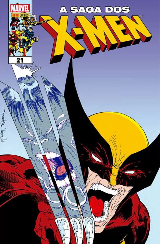 Capa de A Saga Dos X-Men Vol. 21