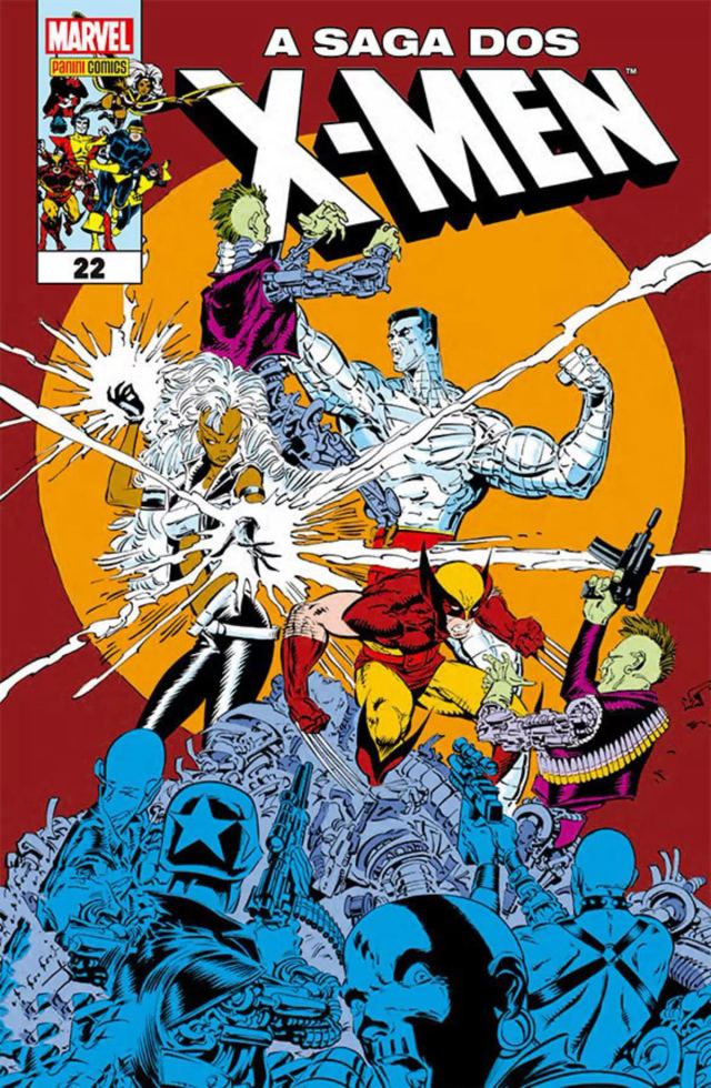 Capa de A Saga Dos X-Men Vol. 22