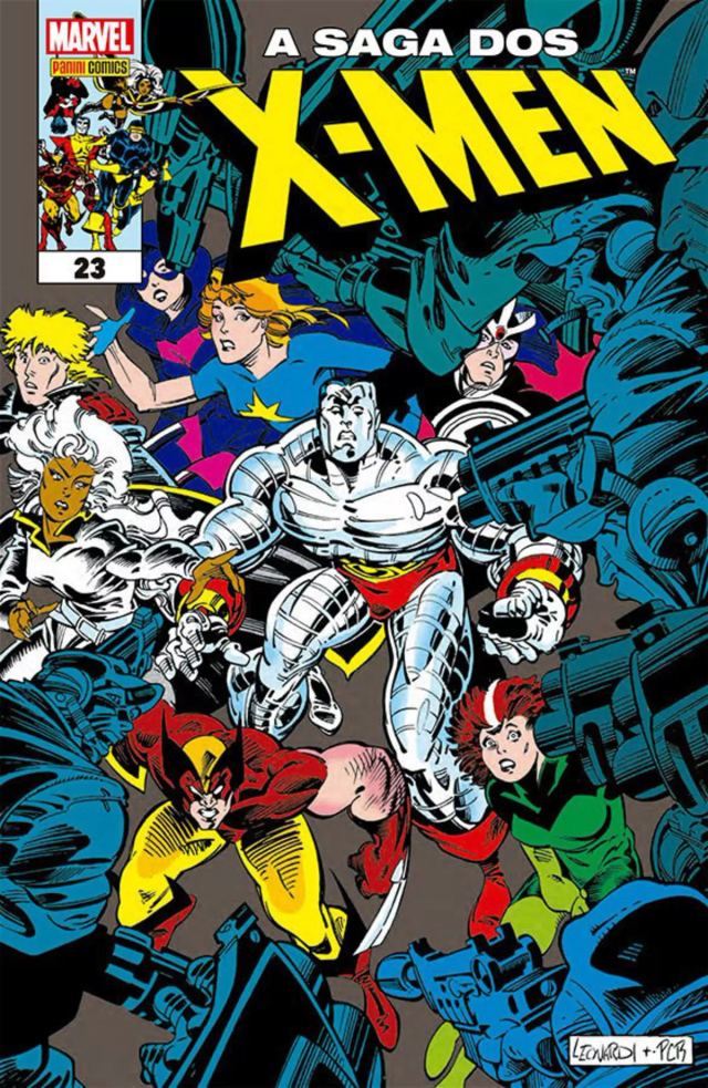 Capa de A Saga Dos X-Men Vol. 23