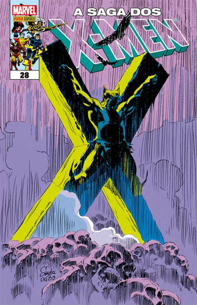 Capa de A Saga Dos X-Men Vol. 28