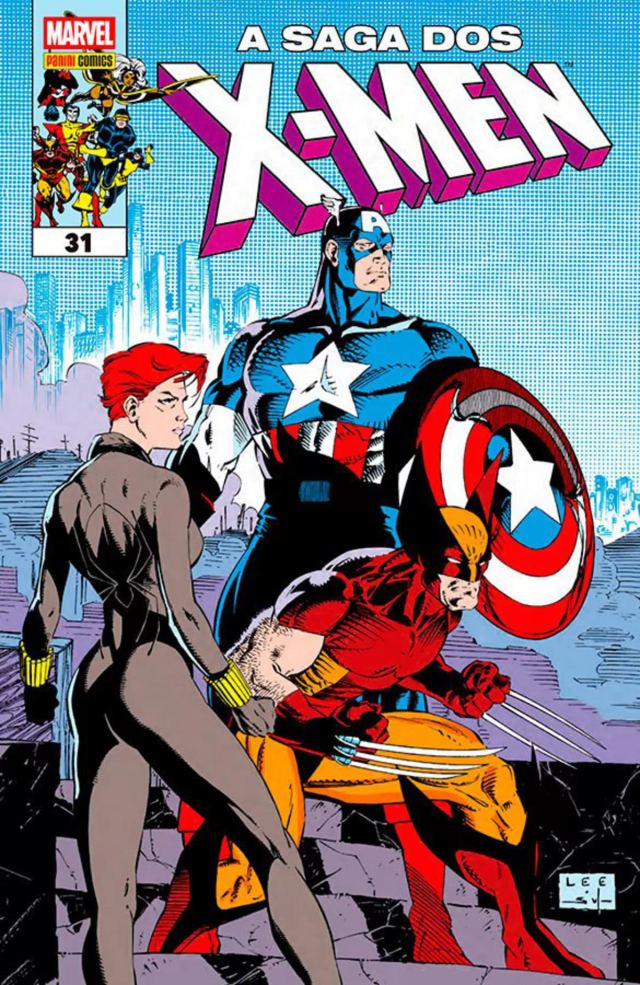 Capa de A Saga Dos X-Men Vol. 31