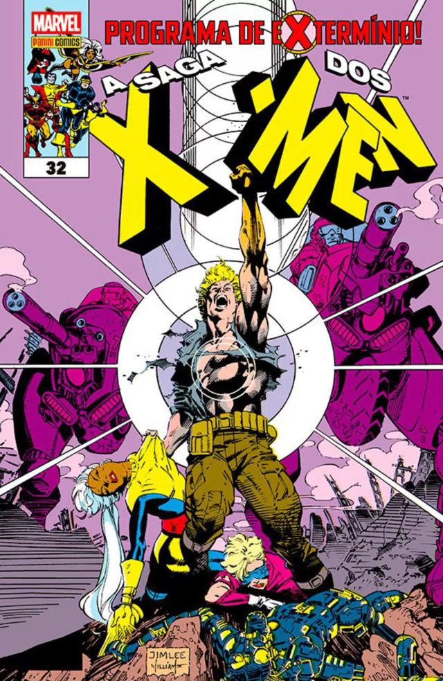 Capa de A Saga Dos X-Men Vol. 32
