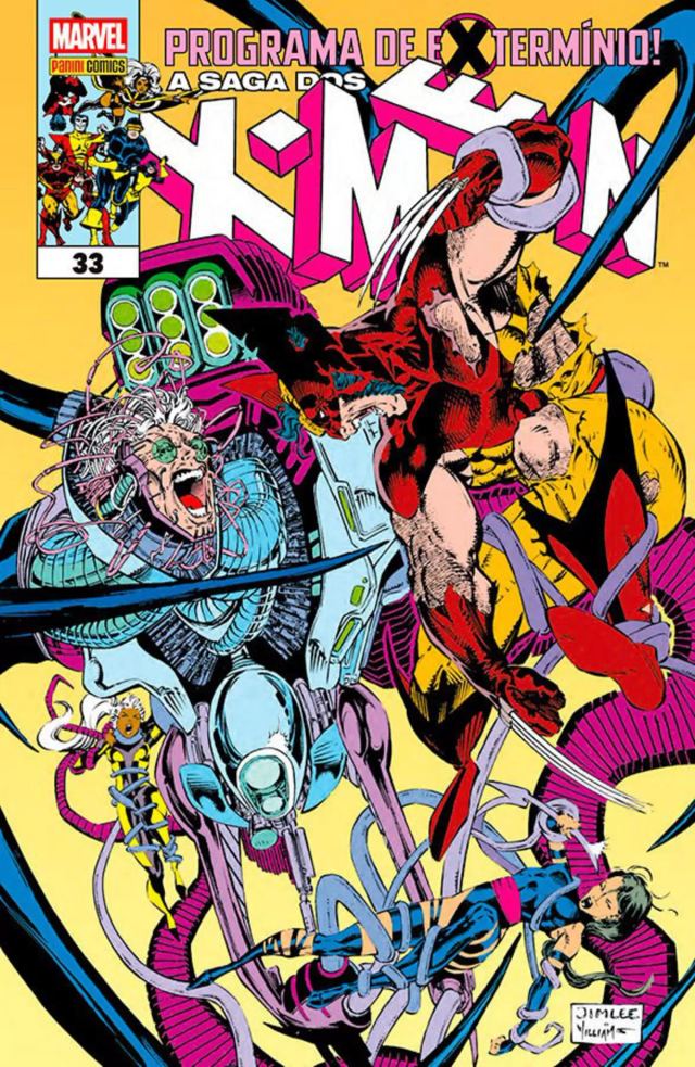 Capa de A Saga Dos X-Men Vol. 33