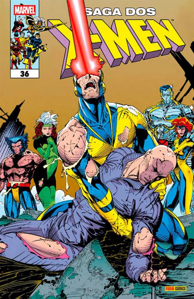 Capa de A Saga Dos X-Men Vol. 36