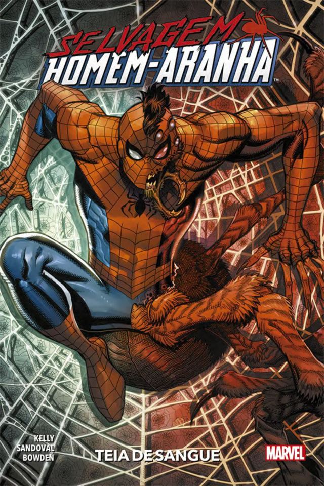 Capa de Selvagem Homem-Aranha