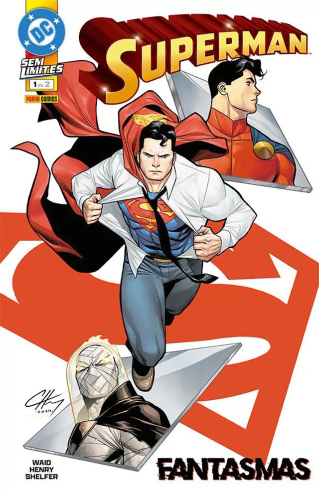 Capa de Superman: Fantasmas Vol. 01
