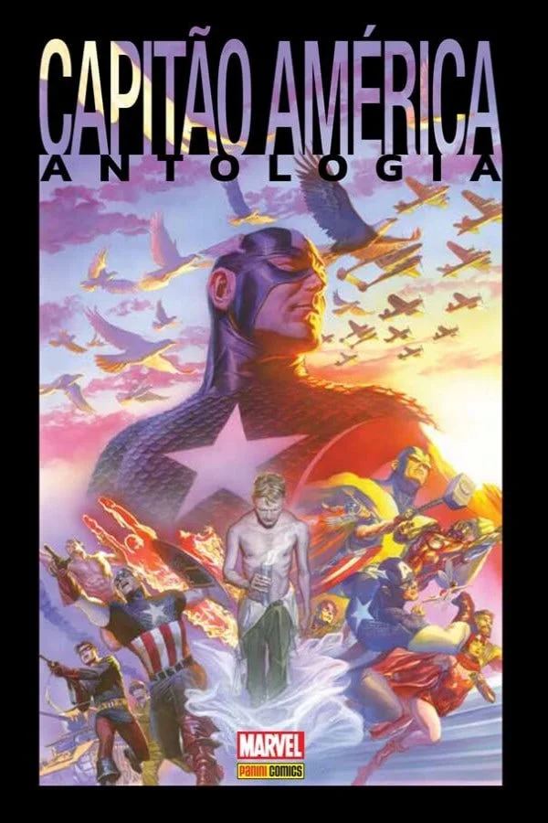 Capa de Capitão América: Antologia