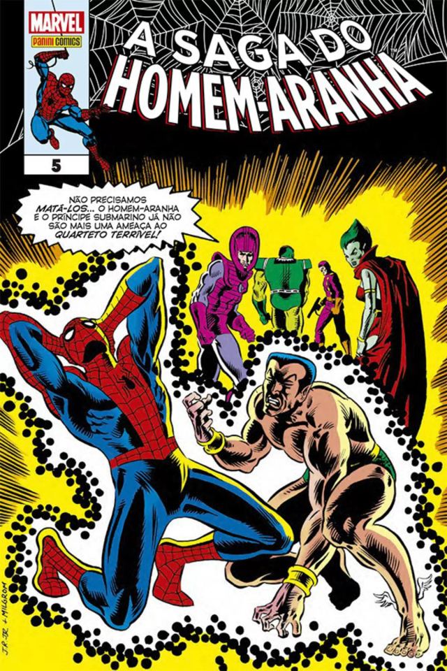 Capa de A Saga Do Homem-Aranha 05