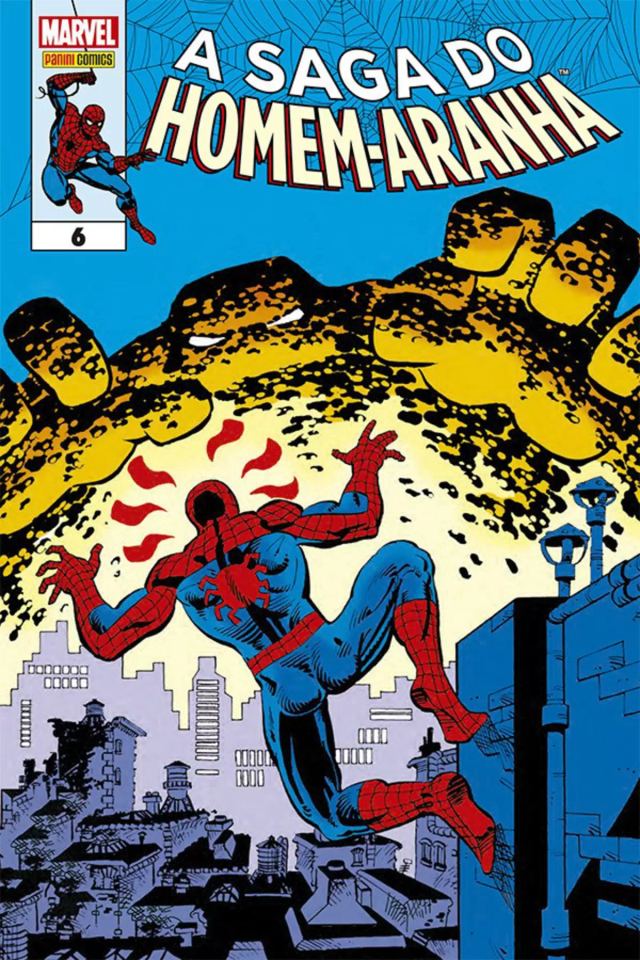Capa de A Saga Do Homem-Aranha 06