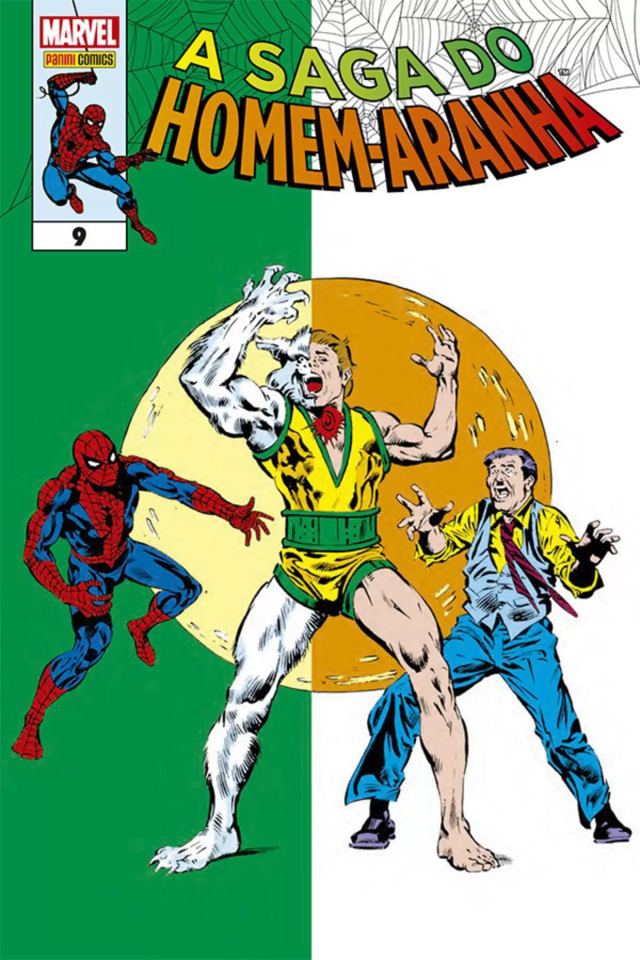 Capa de A Saga Do Homem-Aranha 09