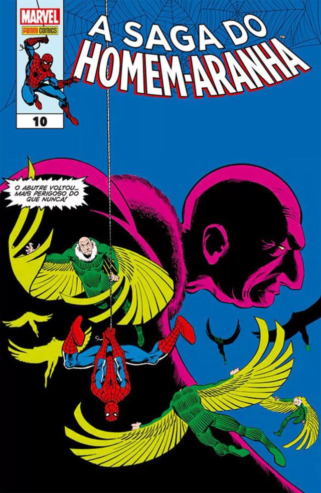 Capa de A Saga Do Homem-Aranha 10