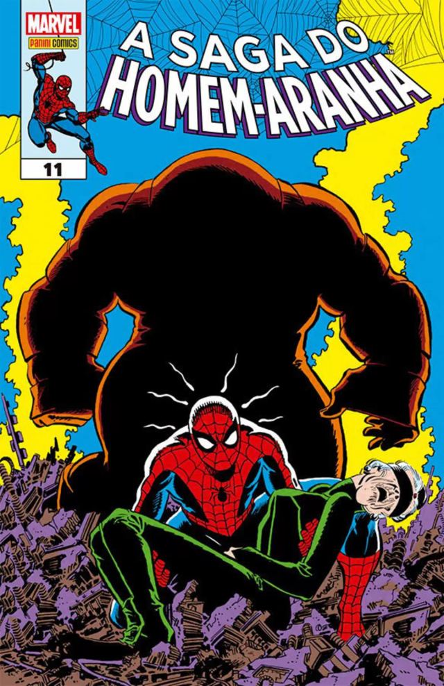 Capa de A Saga Do Homem-Aranha 11