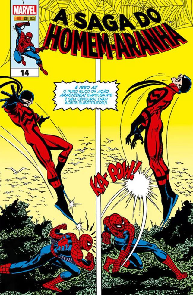 Capa de A Saga Do Homem-Aranha 14