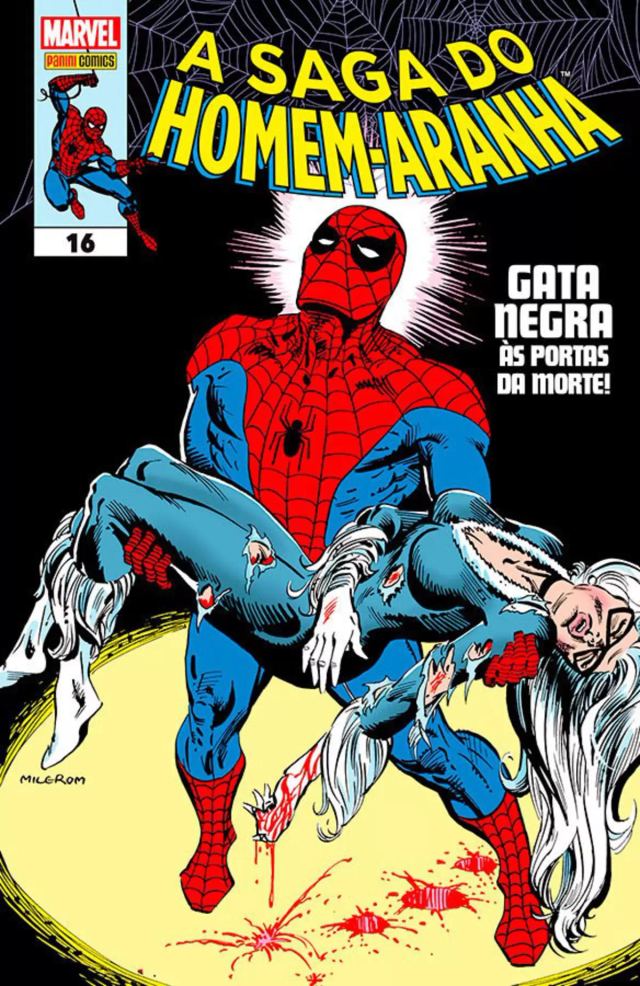 Capa de A Saga Do Homem-Aranha 16