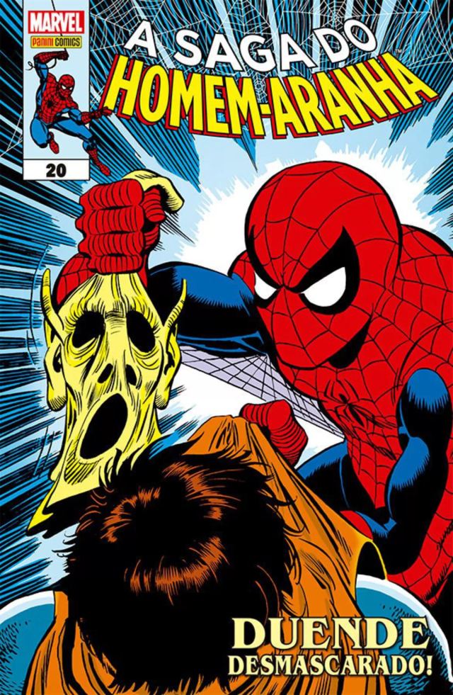 Capa de A Saga Do Homem-Aranha 20