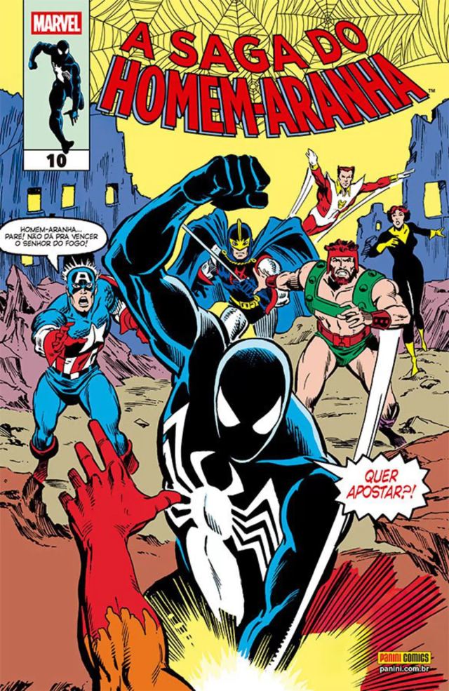 Capa de A Saga Do Homem-Aranha 10 (34)