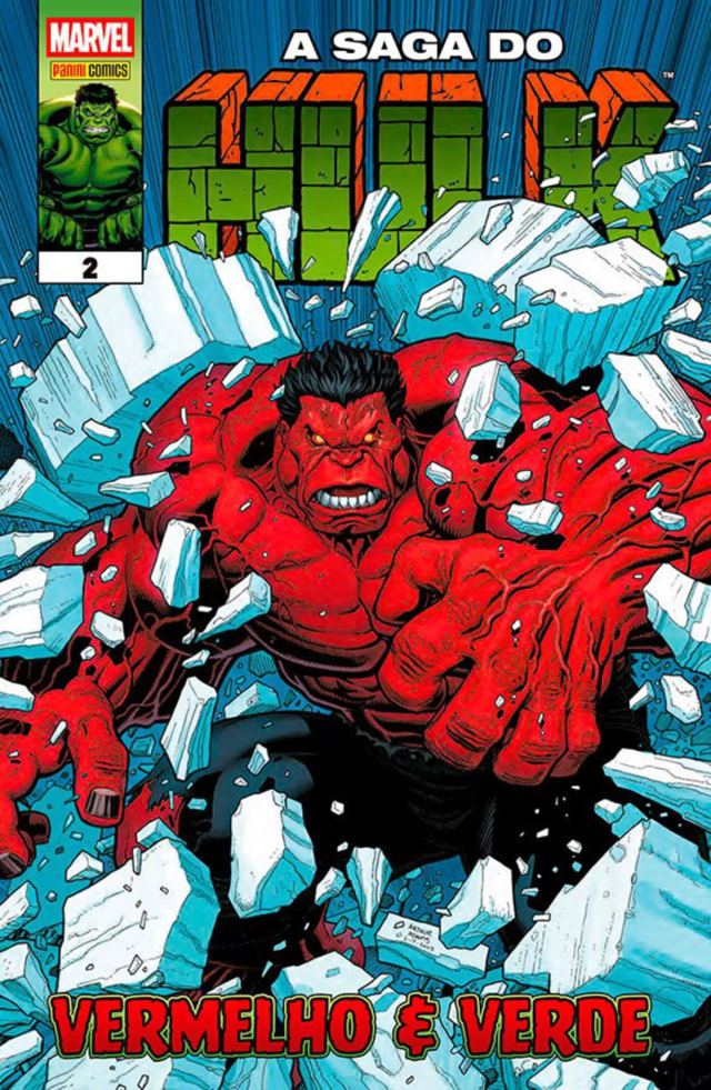 Capa de A Saga Do Hulk 02