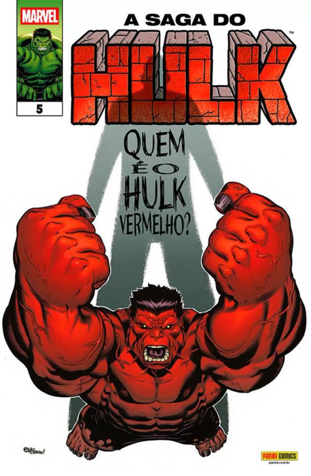 Capa de A Saga Do Hulk 05